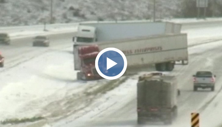 Заради студа и улиците в Монтана опустяха.