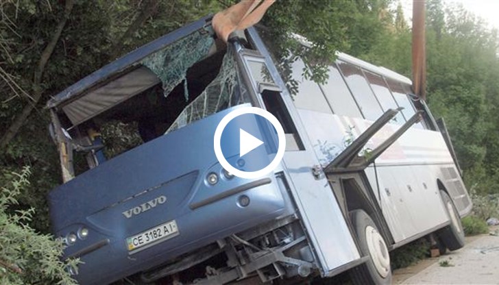 Работнически автобус катастрофира тази нощ на пътя Ветрен – Николаево