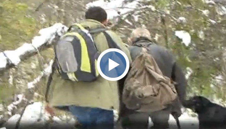 Мъжът другарува с вярното си куче Караман и екстравагантния бик Мирчо