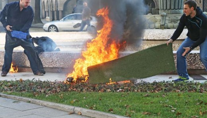 Самозапалването става модел за подражание!
