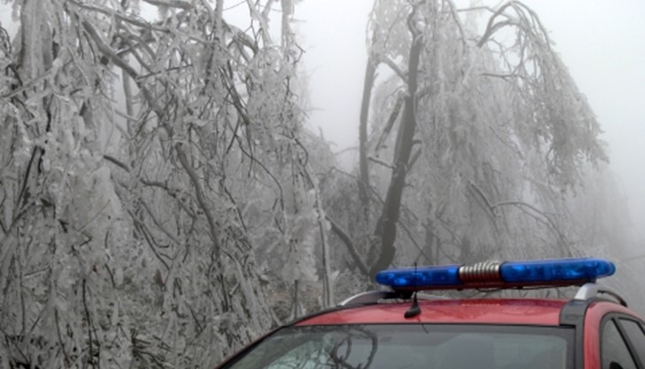 4 села са без ток в община Русе в следствие на мокрия сняг