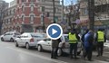 Верижна катастрофа между три коли по улица “Борисова“