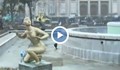 Защо “почистиха” бронзовите скулптури от фонтана в Русе