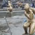 Почистиха статуите във фонтана на площад "Батенберг"