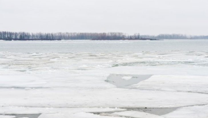 Лед покри всички водни площи на територията на резервата „Сребърна"