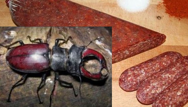 Освен въпросните бръмбари в колбасите се слагат и куп други гнусотии