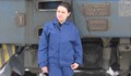 Първата товарна композиция, управлявана от жена машинист