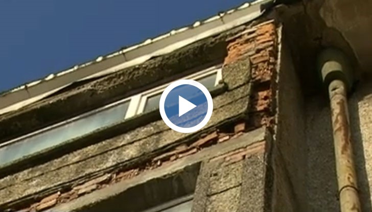 В списъка на опасните сгради е и блок “Мелник” в центъра на Русе