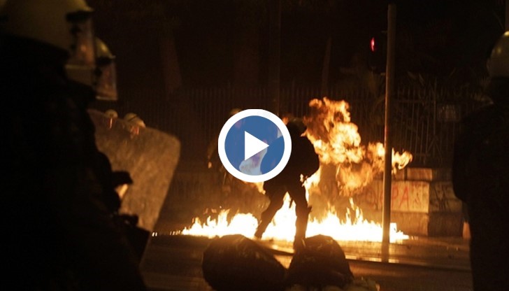 Първият публичен протест срещу управляващата партия СИРИЗА