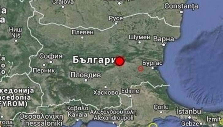 Трусът бе усетен и в Русе