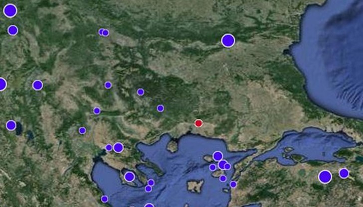 Земният трус е усетен в 4.40 ч. тази сутрин с епицентър на 6 км североизточно от Златоград