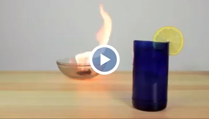 Как да си направим ваза от стъклена бутилка?