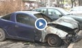 Кола изгоря на паркинг в квартал "Здравец Изток"