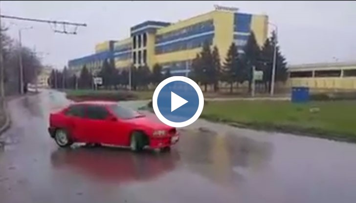 Ето така се прави дрифт с БМВ в Русе