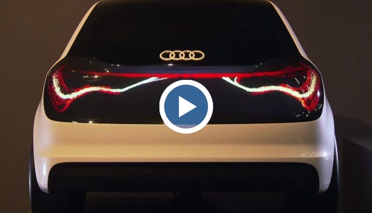 Новите задни светлини на AUDI R8