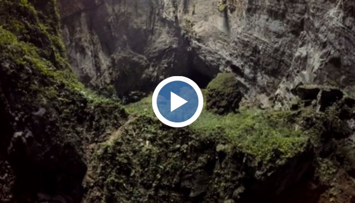 Дрон засне видео в най-дълбоката пещера на света