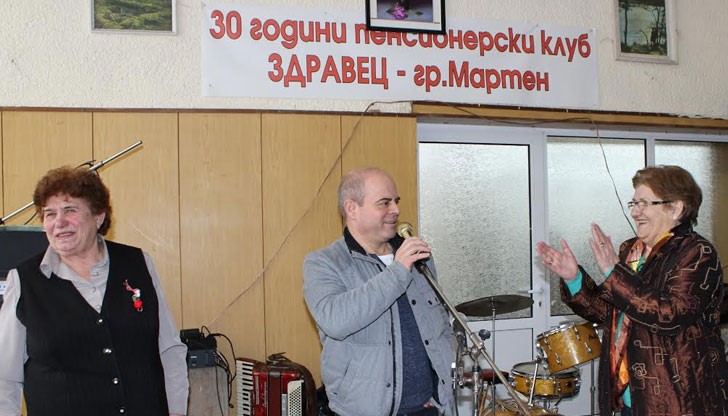 Пламен Стоилов уважи тържеството на възрастните хора, организирано от Българска асоциация на пенсионерите