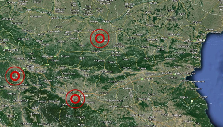 Три земни труса бяха регистрирани днес на територията на страната. Три земни труса бяха регистрирани днес на територията на страната.