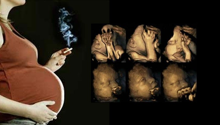 Учени решиха да покажат на жените-пушачки реакцията на техните бебета на никотина