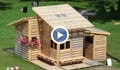 Къща от дървени палети за по-малко от 100 евро