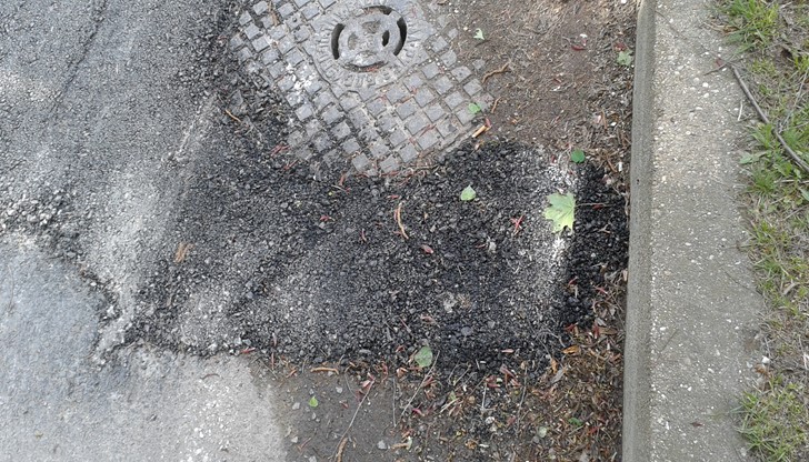 Некачествен ремонт на улици в квартал "Здравец" в Русе