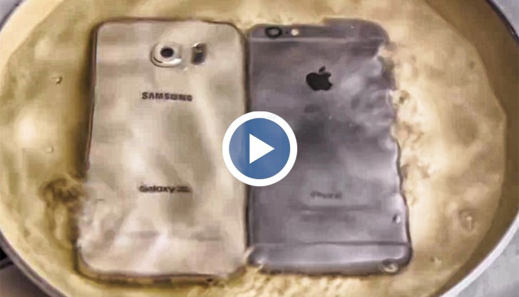 За протокола, и двата телефона са мъртви, но iPhone 6 показа незначителни жизнени показатели накрая