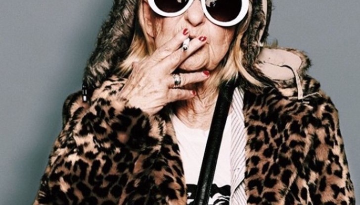 Бабата с най-атрактивен и модерен вид