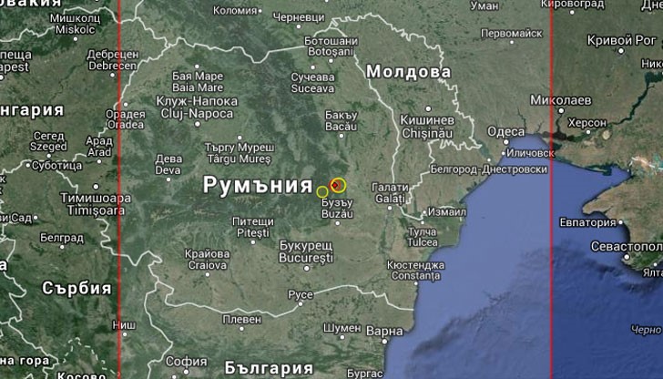 Земетресение разклати сеизмична зона Вранча днес следобед, 29 април 2015 Земетресение разклати сеизмична зона Вранча днес следобед, 29 април 2015