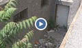 Опасна рампа към мазите на блок „Достоевски“ в Русе