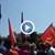 Гора от съветски знамена със сърп и чук в Русе!