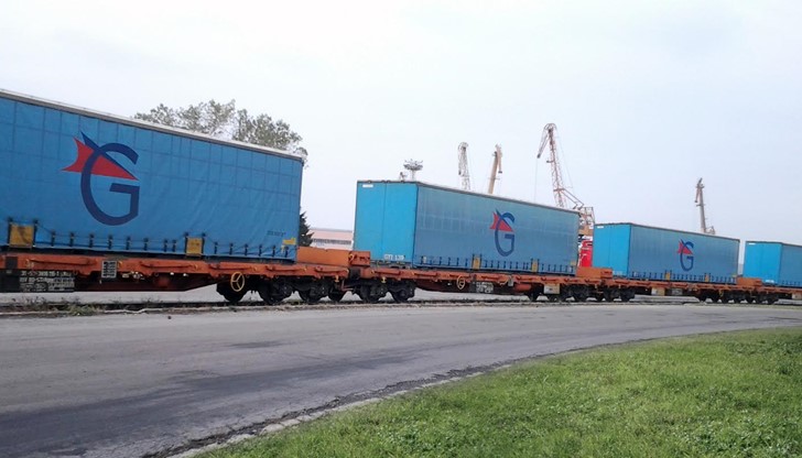 Гопет Транс стана първият български оператор на интермодален блок влак в страната между Русе и румънския град Куртичи