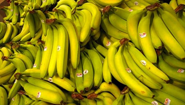 Според полицията, сандъците с банани са се използвали за контрабанда на дрога от Колумбия