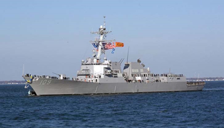 Американският разрушител USS Ross ще навлезе в Черно море в събота, обявиха офицялно от ВМС на САЩ