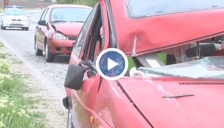 Верижна катастрофа стана вчера на 20-ина километра от Русе по пътя за София