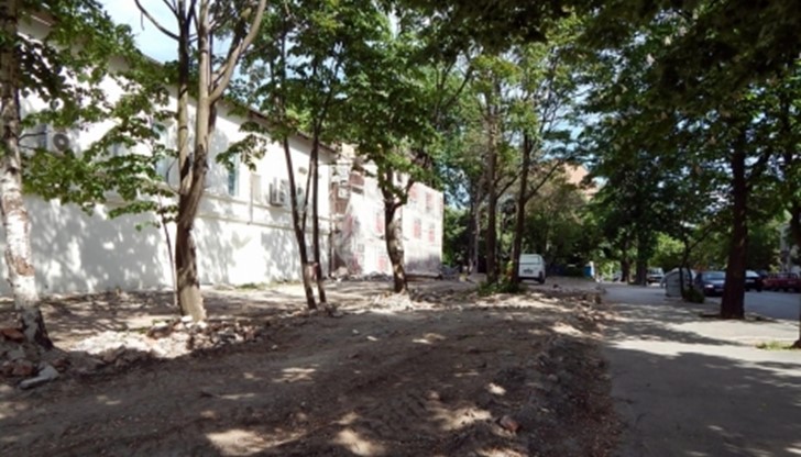 Открит обществен паркинг ще замени разрушените сгради по улица "Майор Атанас Узунов"