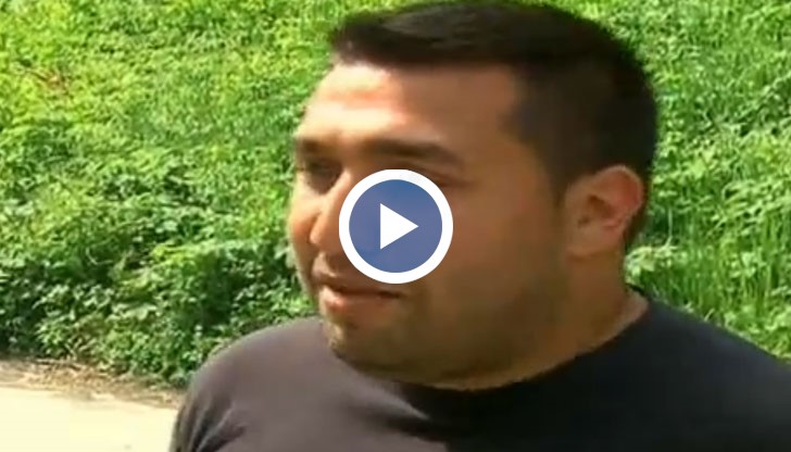 Роми разбиха новоасфалтирана улица