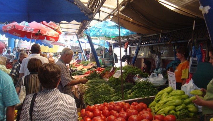 Индексът на тържищните цени /ИТЦ/, който отразява цените на хранителните стоки на едро, се понижава