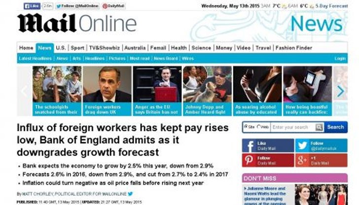 Заетостта сред имигрантите расте с 10 пъти по-големи темпове от тази на родените на Острова работници в резултат на резкия ръст на българите и румънците Заетостта сред имигрантите расте с 10 пъти по-големи темпове от тази на родените на Острова работници в резултат на резкия ръст на българите и румънците