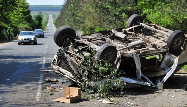 Тежка катастрофа се е случила на път Е-79 преди врачанското село Краводер