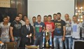 Кметът награди футболистите от футболен клуб „Дунав“