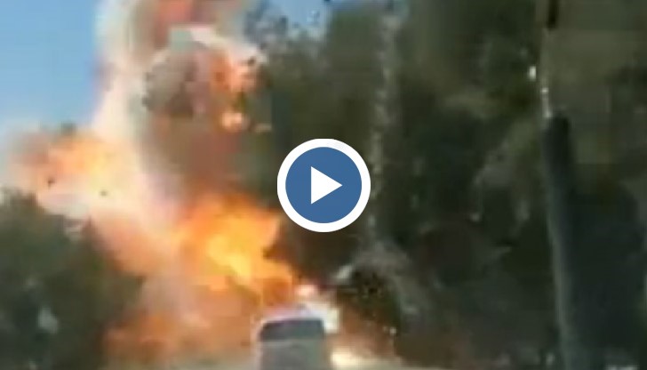 Пазачите са стреляли по танка, но не са успели да го спрат