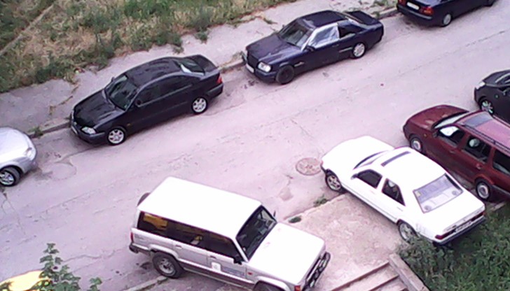 Ето така спират колите на ВиК