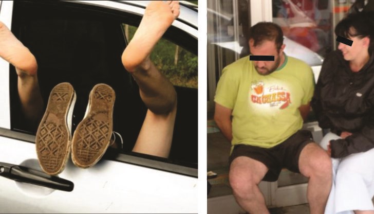 В личния автомобил Опел "Омега" на 40-годишният ...