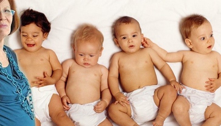 И майката, и бебетата се чувстват добре