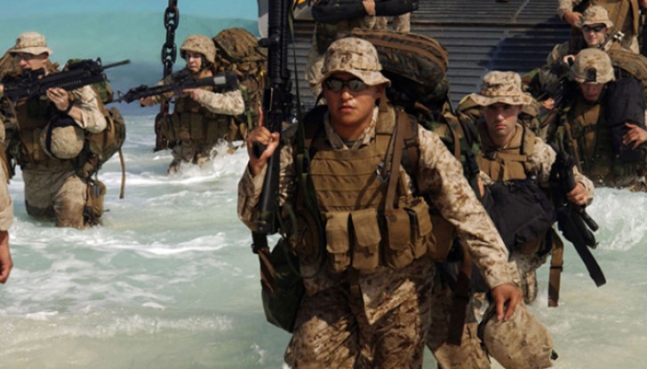 Американска военноморска пехотна част, екипирана с танкове и артилерия ще бъде изпратена в България Американска военноморска пехотна част, екипирана с танкове и артилерия ще бъде изпратена в България