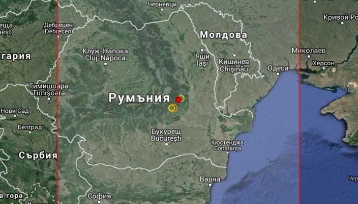 Земетресение разклати сеизмична зона Вранча днес, 28 юни 2015 Земетресение разклати сеизмична зона Вранча днес, 28 юни 2015