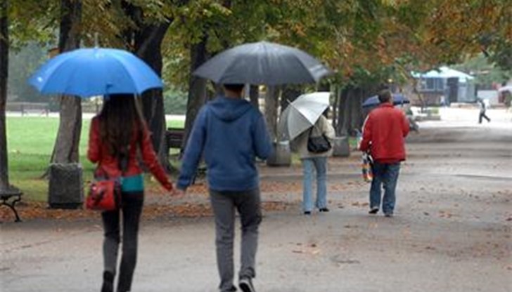 На много места, главно в южните райони от страната, ще превали краткотрайно На много места, главно в южните райони от страната, ще превали краткотрайно