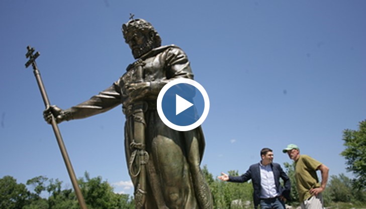 Откриват скулптурният монумент Самуил – цар на България (997-1014)