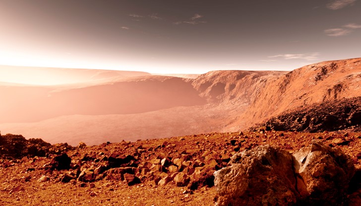 Сондата Mars Reconnaissance Orbiter (MRO) на НАСА е открила стъкло на Марс
