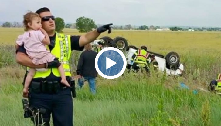 Американският полицай Ник Стрък се превърна в истински герой